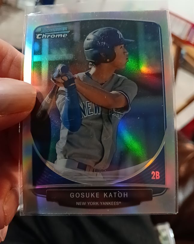 2013 Bowman Chrome Draft Picks Refractors #BDPP37 Gosuke Katoh — front