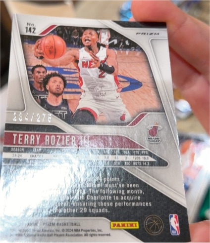 2024-25 Panini Prizm #142 Terry Rozier III — front