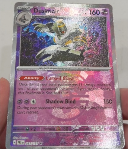 2022 Pokémon SV: Prismatic Evolutions #037 Dusknoir — front