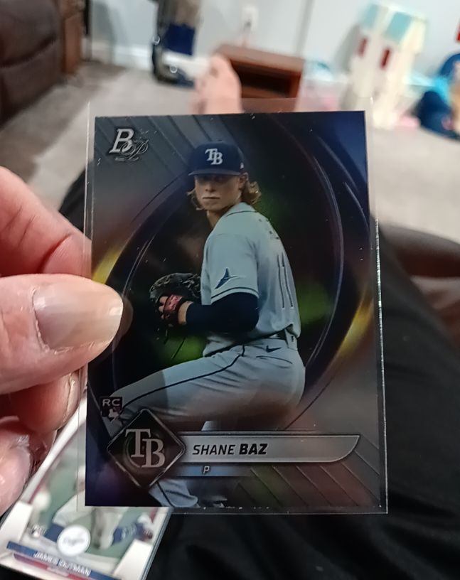 2022 Bowman Platinum #76 Shane Baz — front