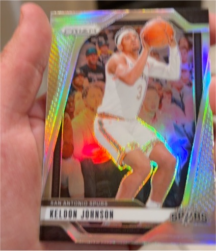 2024-25 Panini Prizm #24 Keldon Johnson — front