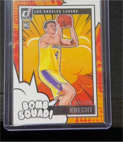 2024-25 Panini Donruss #15 Dalton Knecht Bomb Squad Rookie — front