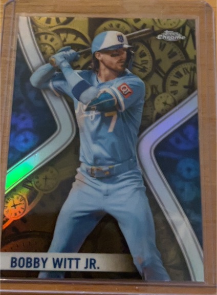 2026 Topps Chrome Flagship Collection Big Time Players #BTP-6 Bobby Witt Jr. — front