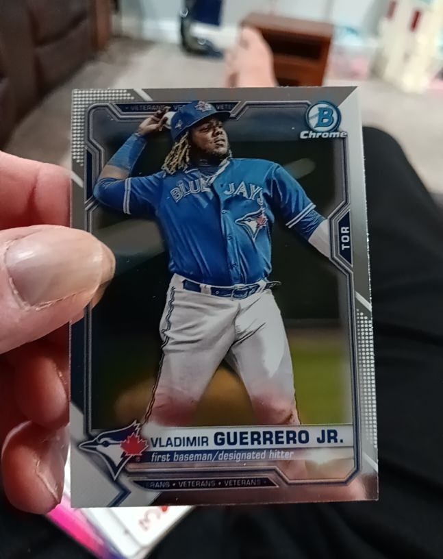 2021 Bowman Chrome #10 Vladimir Guerrero Jr. — front