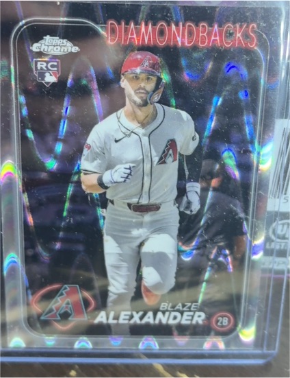 2024 Topps Chrome Update #USC53 Blaze Alexander — front