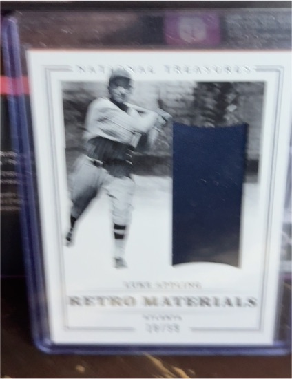 2023 Panini National Treasures #RM-LA Luke Appling Retro Materials — front