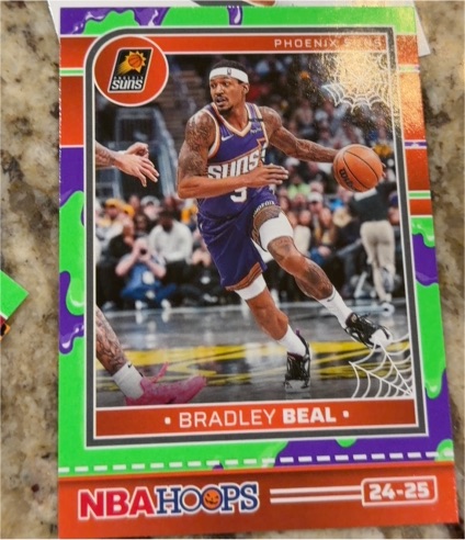 2024-25 Panini NBA Hoops Haunted Hoops #51 Bradley Beal — front