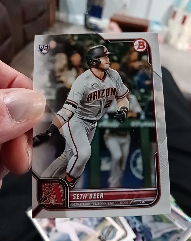 2022 Bowman #36 Seth Beer — front