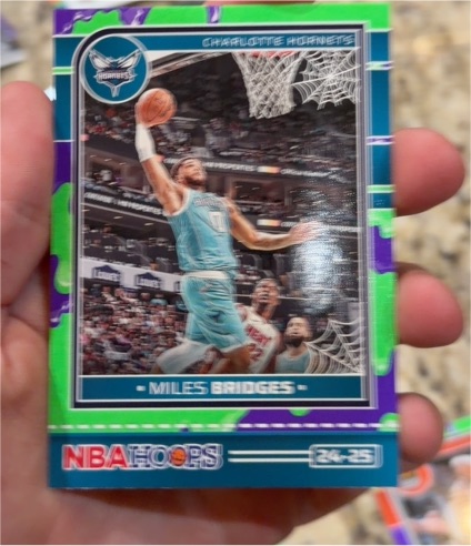 2024-25 Panini Haunted Hoops #121 Miles Bridges — front