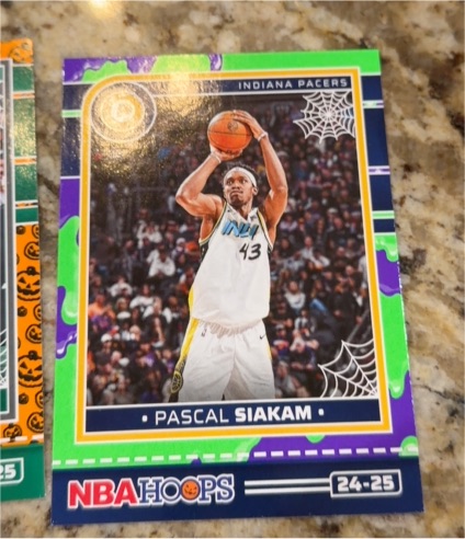 2024-25 Panini Haunted Hoops #219 Pascal Siakam — front