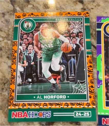 2024-25 Panini NBA Haunted Hoops Orange #142 Al Horford — front