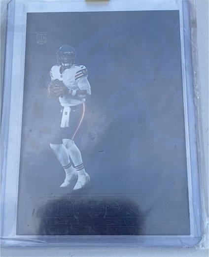 2021 Panini Illusions #62 Justin Fields Rookie Chicago Bears — front