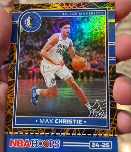 2024-25 Panini Haunted Hoops #105 Max Christie — front