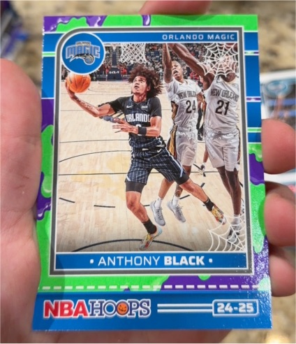 2024-25 Panini Haunted Hoops #125 Anthony Black — front