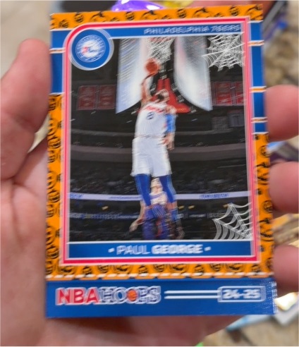 2024-25 Panini Haunted Hoops #40 Paul George — front