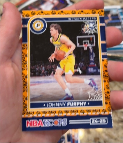 2024-25 Panini Haunted Hoops #265 Johnny Furphy — front