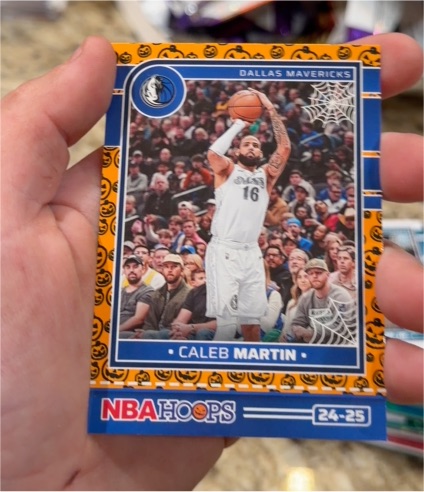 2024-25 Panini Haunted Hoops #208 Caleb Martin — front