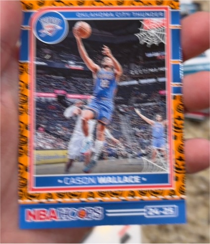 2024-25 Panini Haunted Hoops #122 Cason Wallace — front
