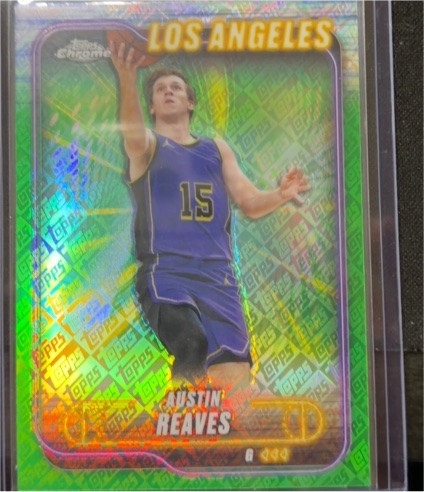 2024-25 Topps Chrome #87 Austin Reaves — front