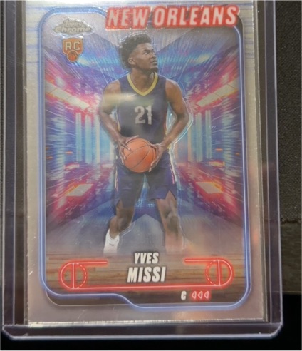 2024-25 Topps Chrome #156 Yves Missi — front