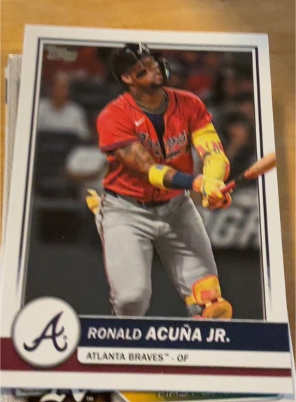 2023 Topps #150 Ronald Acuña Jr. — front