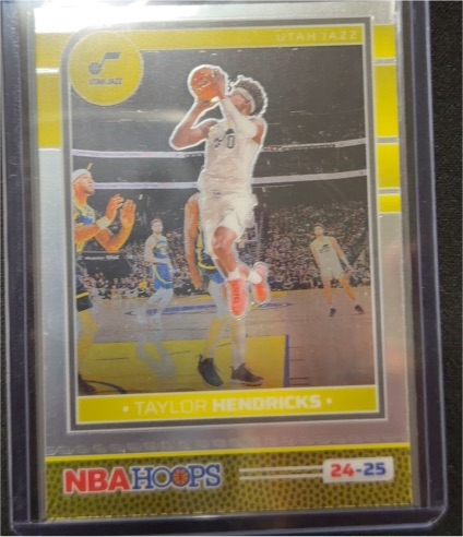 2024-25 Panini NBA Hoops #72 Taylor Hendricks — front