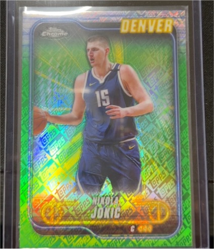 2024-25 Topps Chrome #50 Nikola Jokic — front