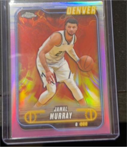 2024-25 Topps Chrome #34 Jamal Murray — front