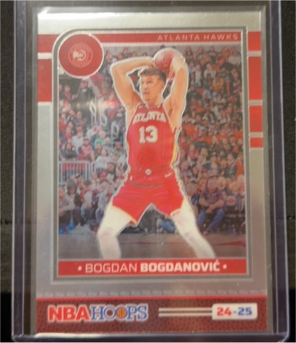 2024-25 Panini NBA Hoops #147 Bogdan Bogdanovic — front