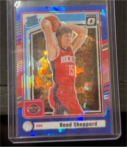 2024-25 Panini Donruss Optic #P-202 Reed Sheppard — front