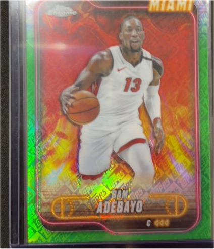 2024-25 Topps Chrome #33 Bam Adebayo — front