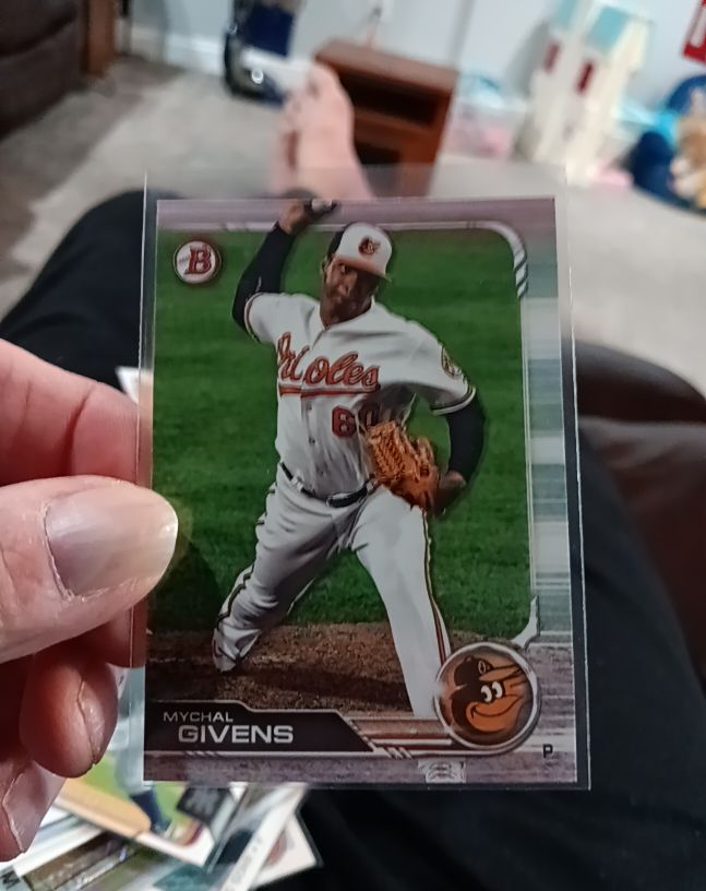 2019 Bowman #56 Mychal Givens — front