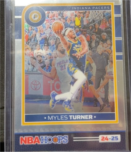 2024-25 Panini NBA Hoops #29 Myles Turner — front
