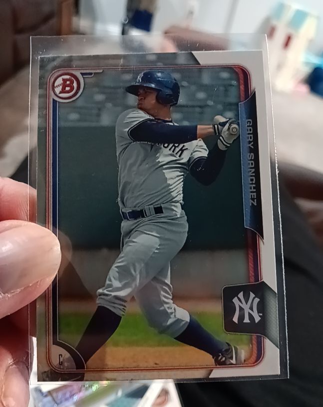 2015 Bowman Chrome Prospects #BCP113 Gary Sanchez — front