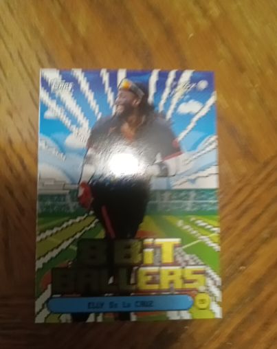 2026 Topps Series 1 Celebration 8 Bit Ballers #8B-9 Clay De La Cruz — front