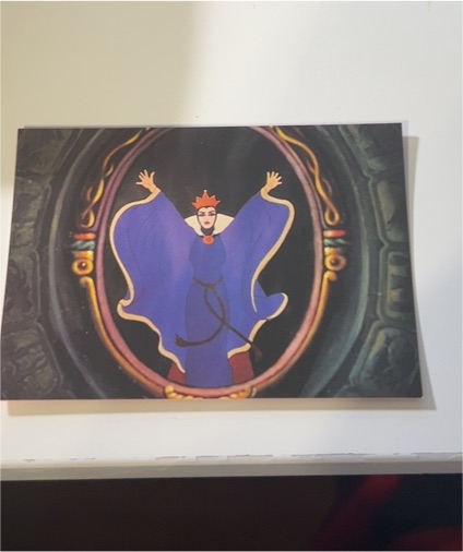 1993 Skybox Snow White and the Seven Dwarfs #3 Queen Magic Mirror — front