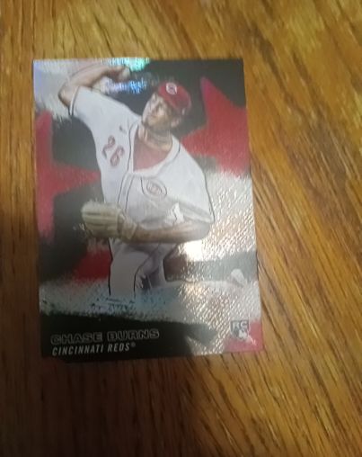 2026 Topps Series 1 #SMLB-27 Chase Burns Stars of MLB Rookie Cincinnati Reds — front