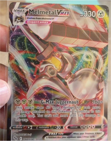 2020 Pokémon TCG Pokemon GO #048 Melmetal VMAX — front