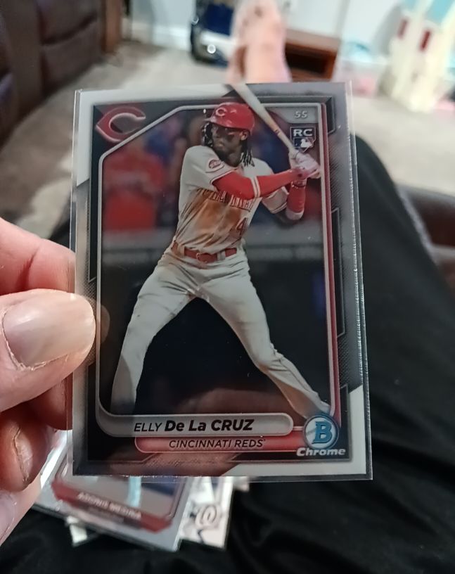 2024 Bowman Chrome #42 Elly De La Cruz — front