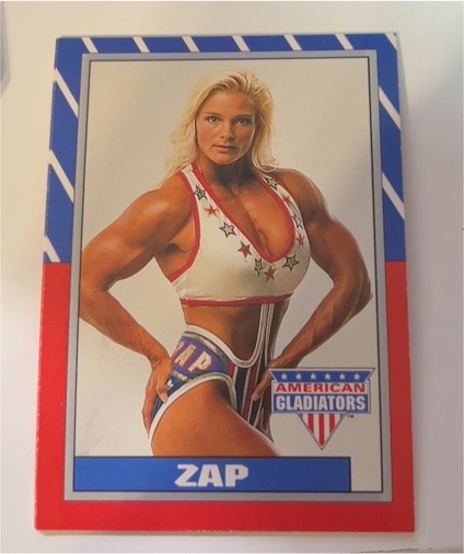 1991 Topps American Gladiators #75 Zap — front