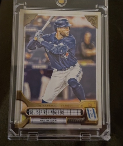 2022 Topps Gypsy Queen #218 George Springer — front