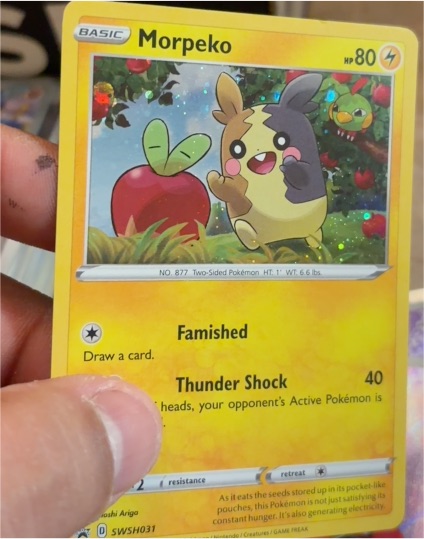2020 Pokemon SWSH #SWSH031 Morpeko — front