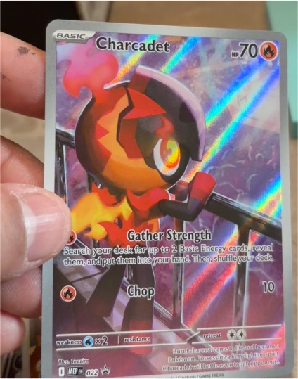 2023 Pokémon #022 Charcadet — front