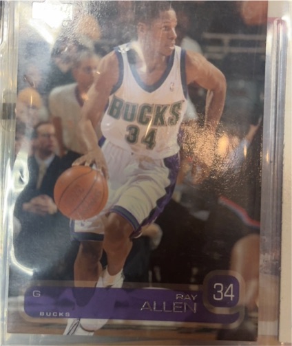 2002-03 Upper Deck #34 Ray Allen — front