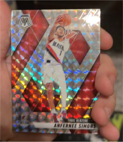2024-25 Panini Mosaic #39 Anfernee Simons — front