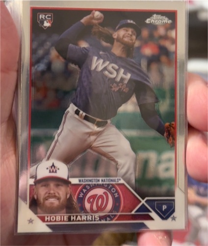 2023 Topps Chrome Update #USC30 Hobie Harris — front