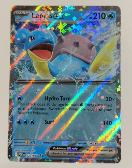2026 Pokemon Perfect Order #022 Lapras ex — front