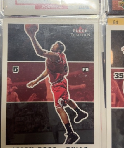 2003 Fleer Tradition #120 Jalen Rose — front