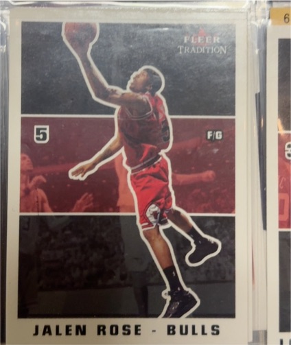 2003-04 Fleer Tradition #120 Jalen Rose — front
