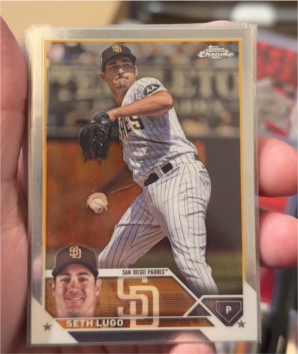 2023 Topps Chrome Update #USC26 Seth Lugo — front
